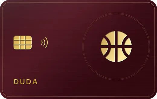 Cartão premium: Basquete