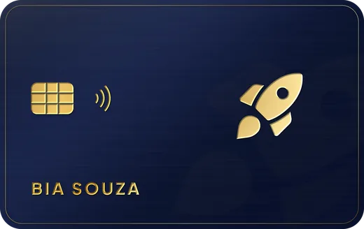 Cartão premium: Foguete