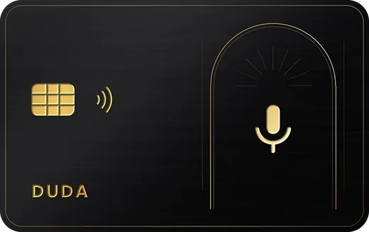 Cartão premium: Microfone
